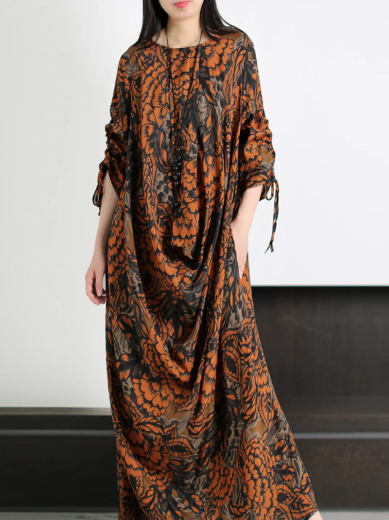 Remember Me Round Neck A-line Dress - Image 2
