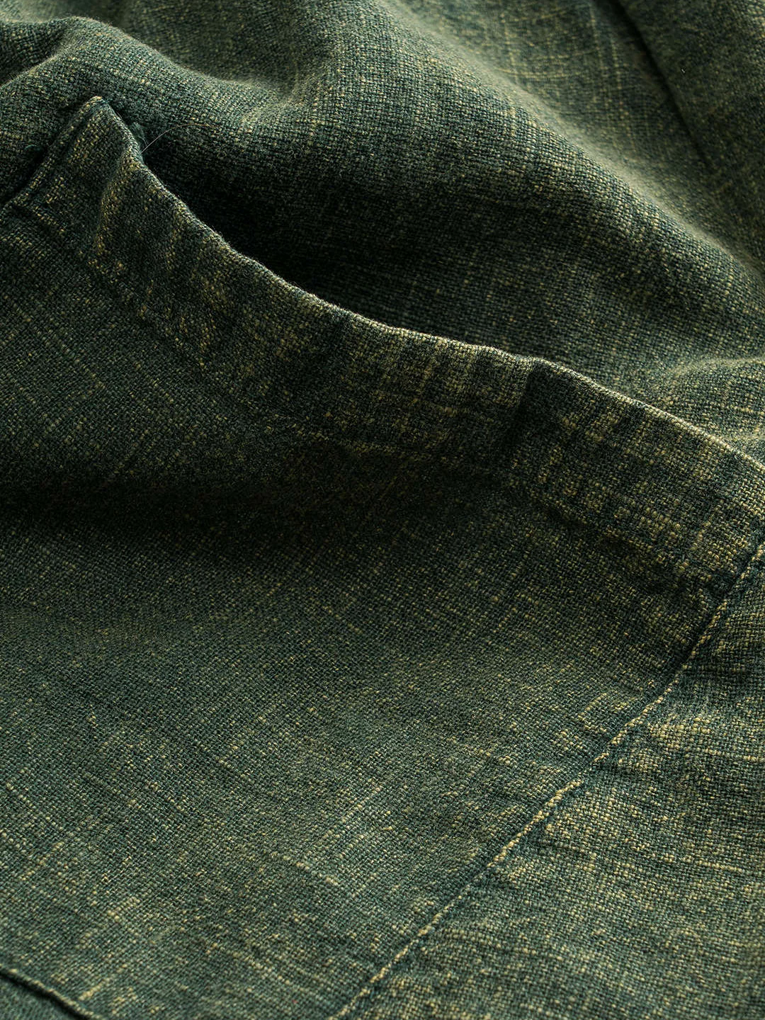 Retro Linen Baggy Pants - Image 4