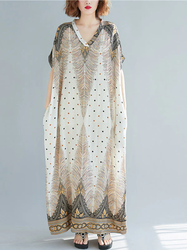 Rhombus Sprout Kaftan Dress - Image 2