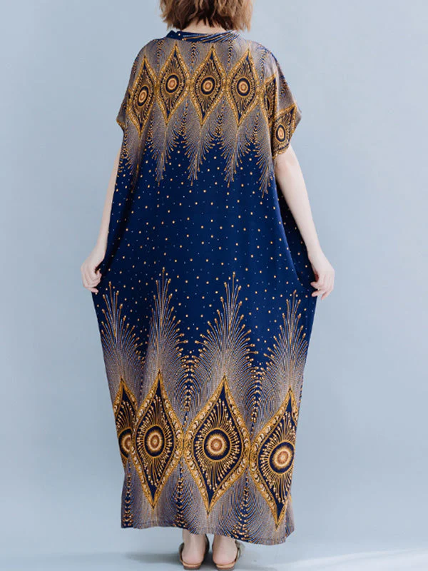 Rhombus Sprout Kaftan Dress - Image 7