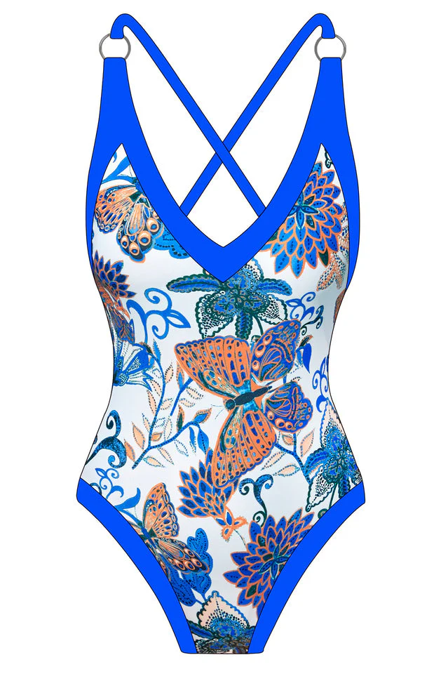 (S-XL) One Piece Swimsuit - Image 16