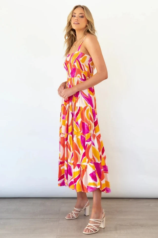 Savannah Smocked Maxi Dress - Image 7