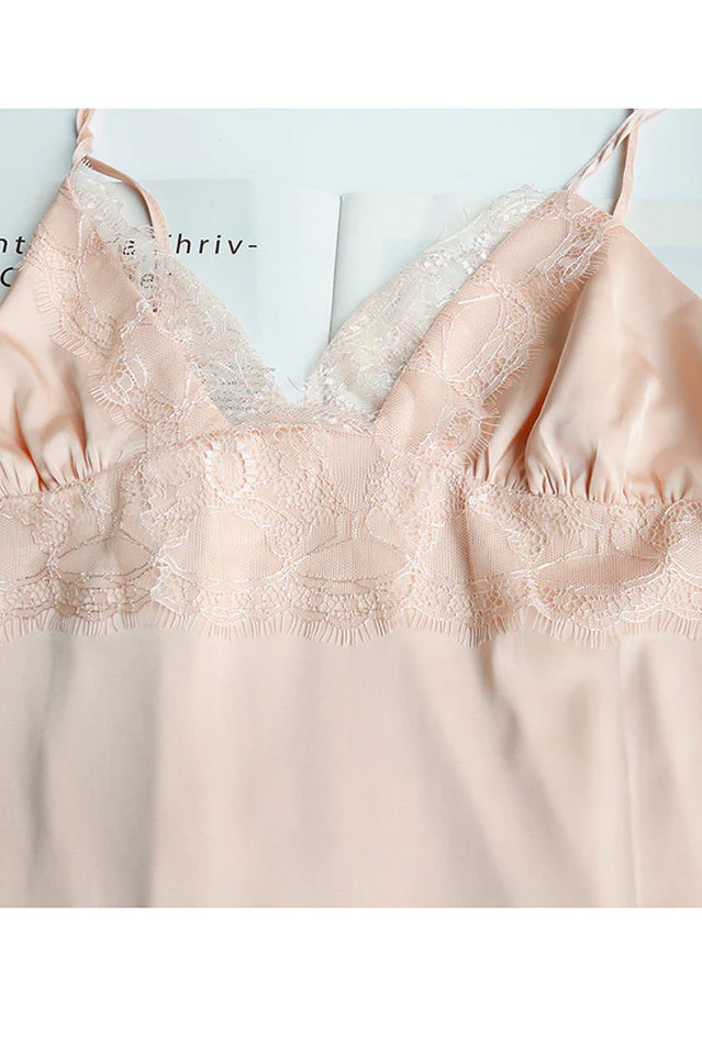 Sexy Pure Color Night Dress - Image 4