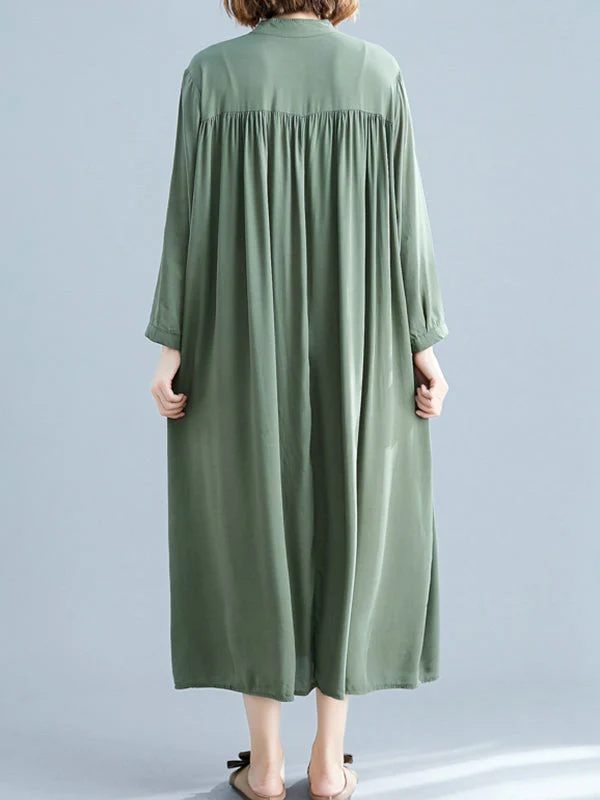 She's All Tiki Midi Shirt Dress - Image 8