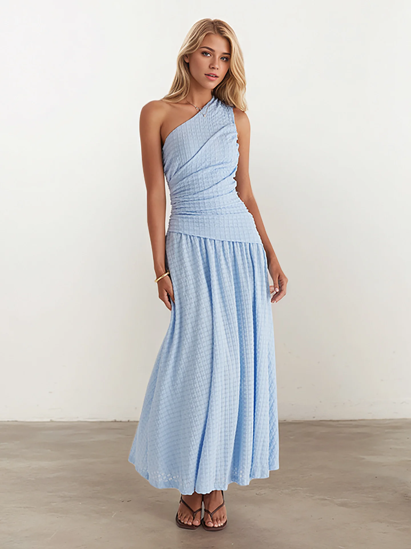 Sleeveless Slim Midi Dress
