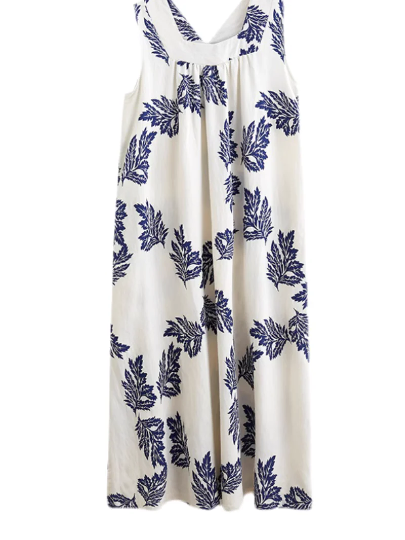 Sleeveless Tiered Comfy A-Line Dress - Image 3