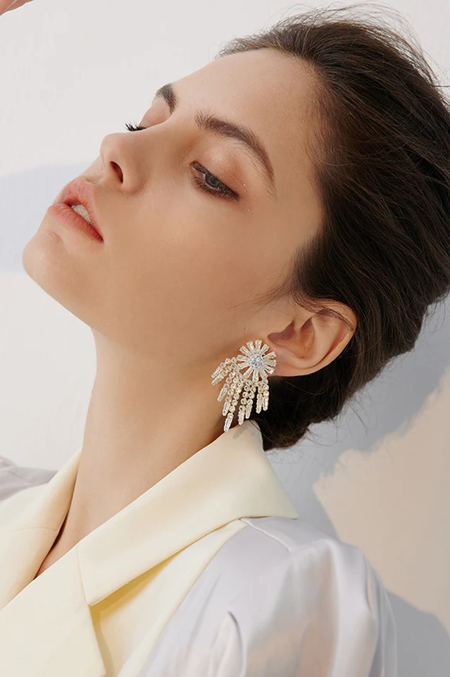 Sparkling Baroque Earrings - Image 3