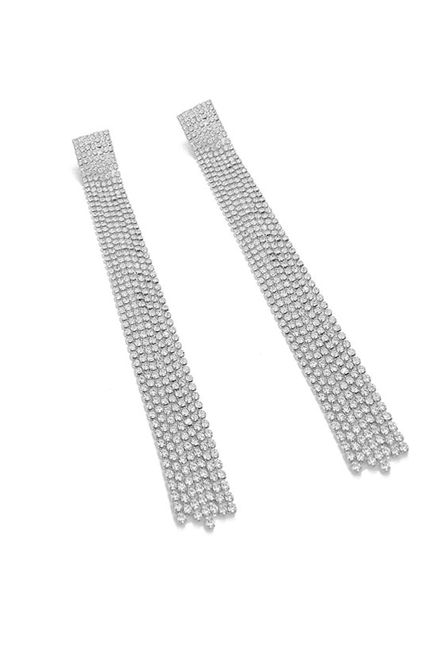 Sparkling Rhinestone Crystal Earrings - Image 9