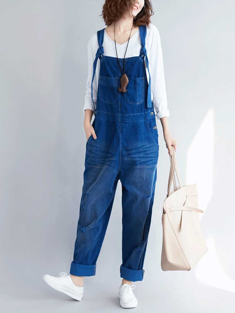 Stars Don't Disappear Denim Overall Dungarees - Image 8
