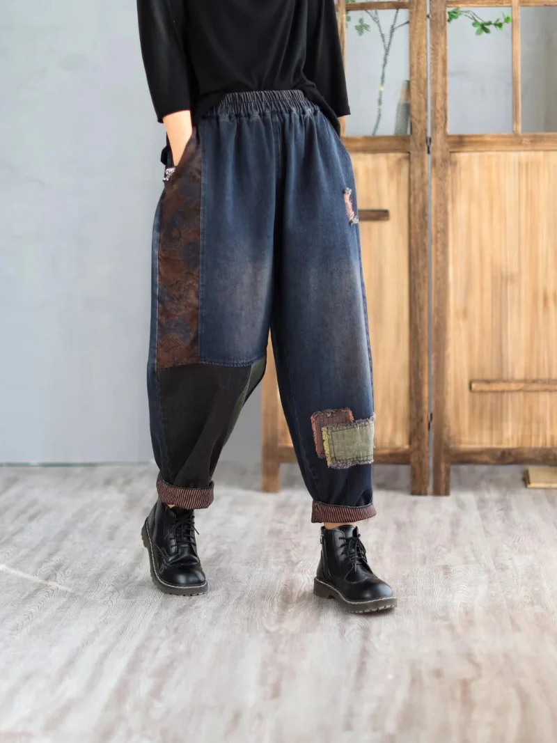 Stay Happy Denim middle waist pants - Image 2