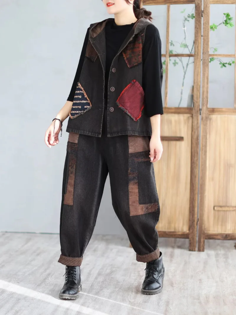 Stay Happy Denim middle waist pants - Image 5