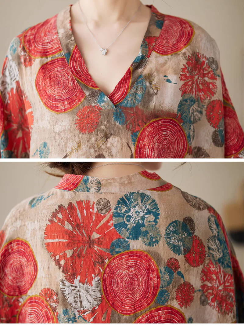 Sunflower Deligh Summer Kaftan Dress - Image 7