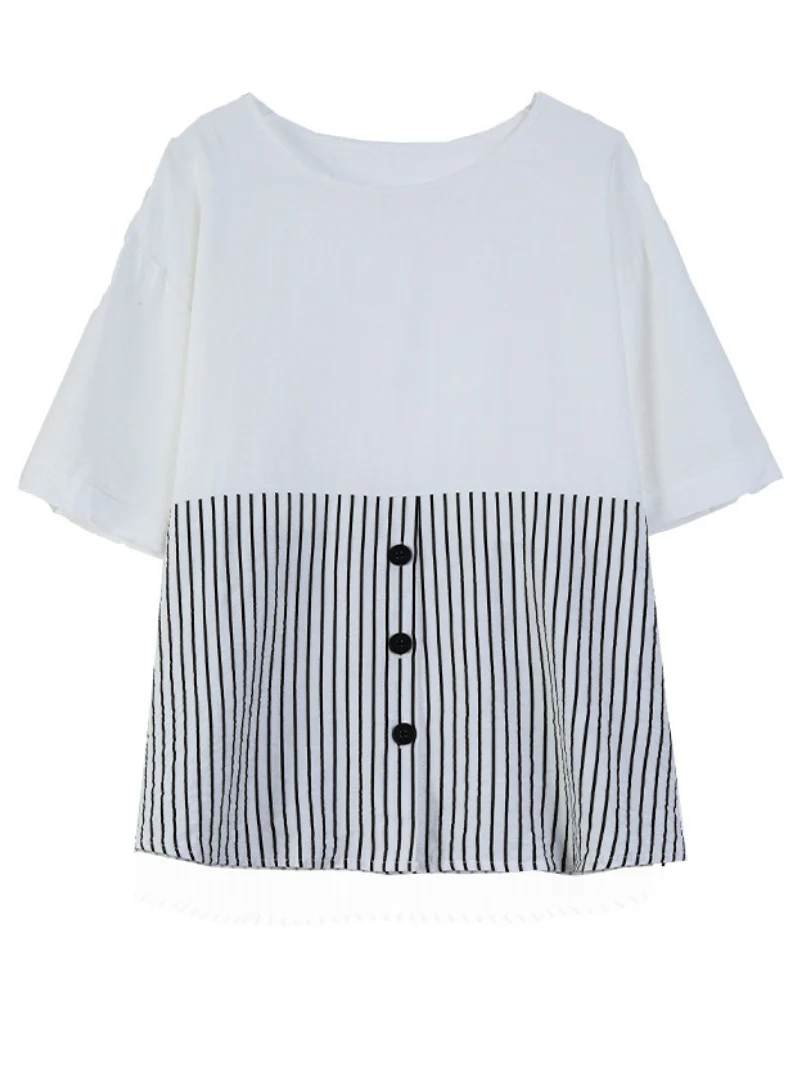 Sunshine Haven Graceful Striped Tops - Image 7