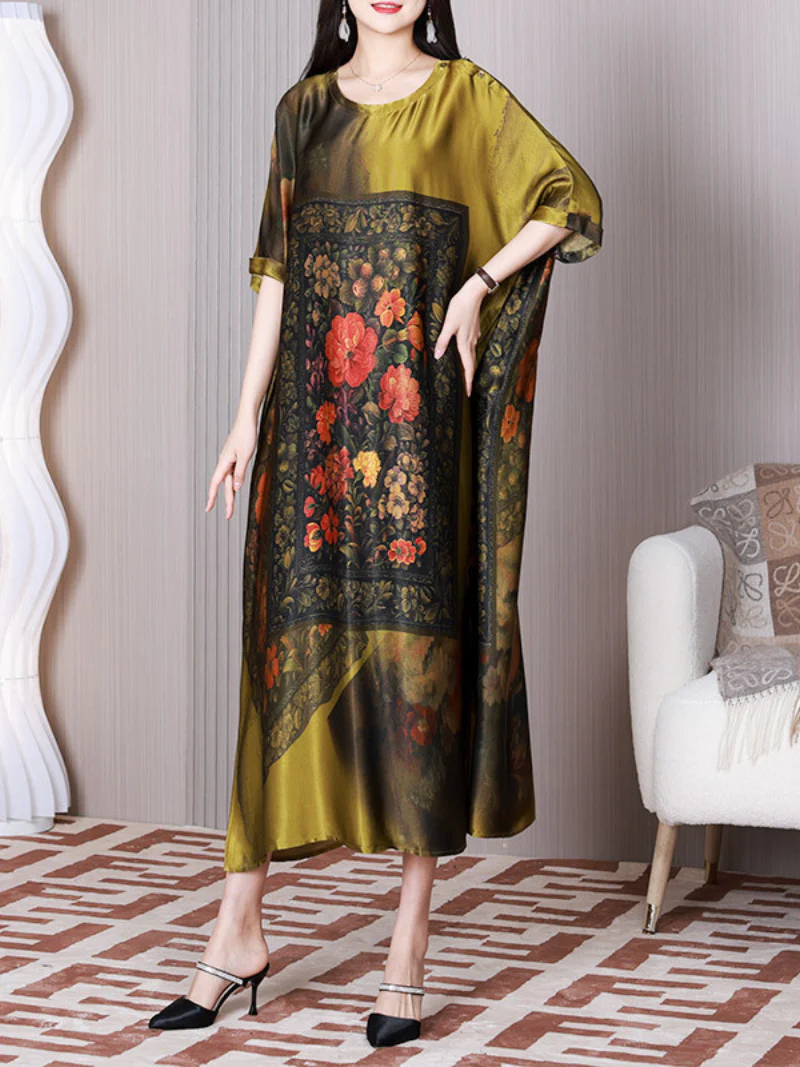 Take My Heart Round Neck A-line Dress - Image 6