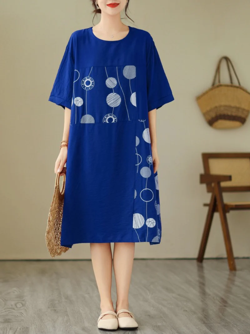 Take My Soul Round neck A-line Dress - Image 6