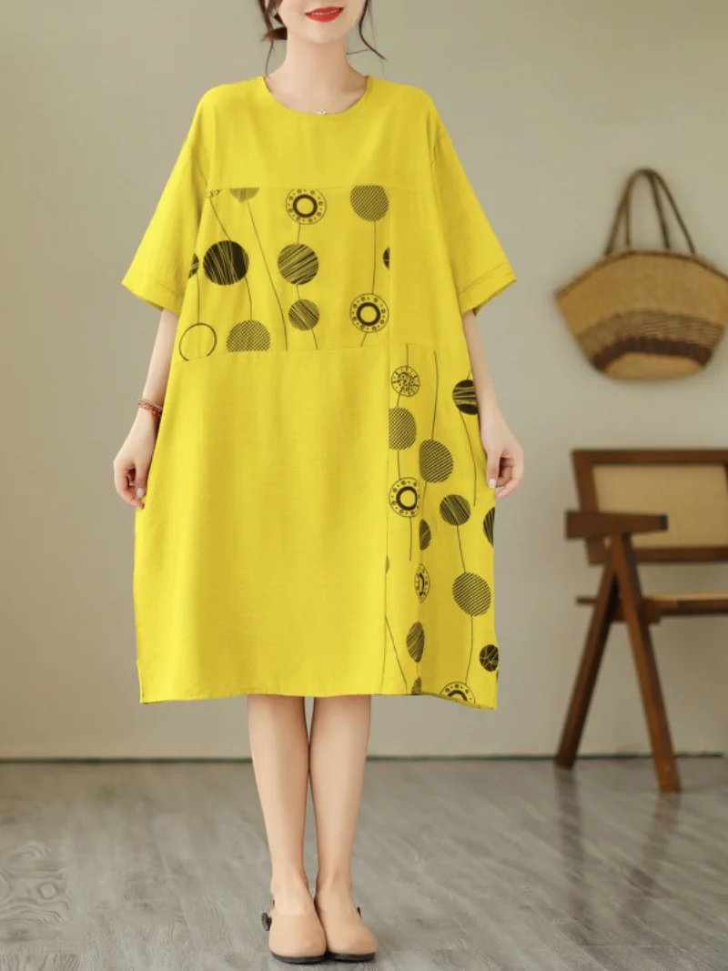 Take My Soul Round neck A-line Dress - Image 8
