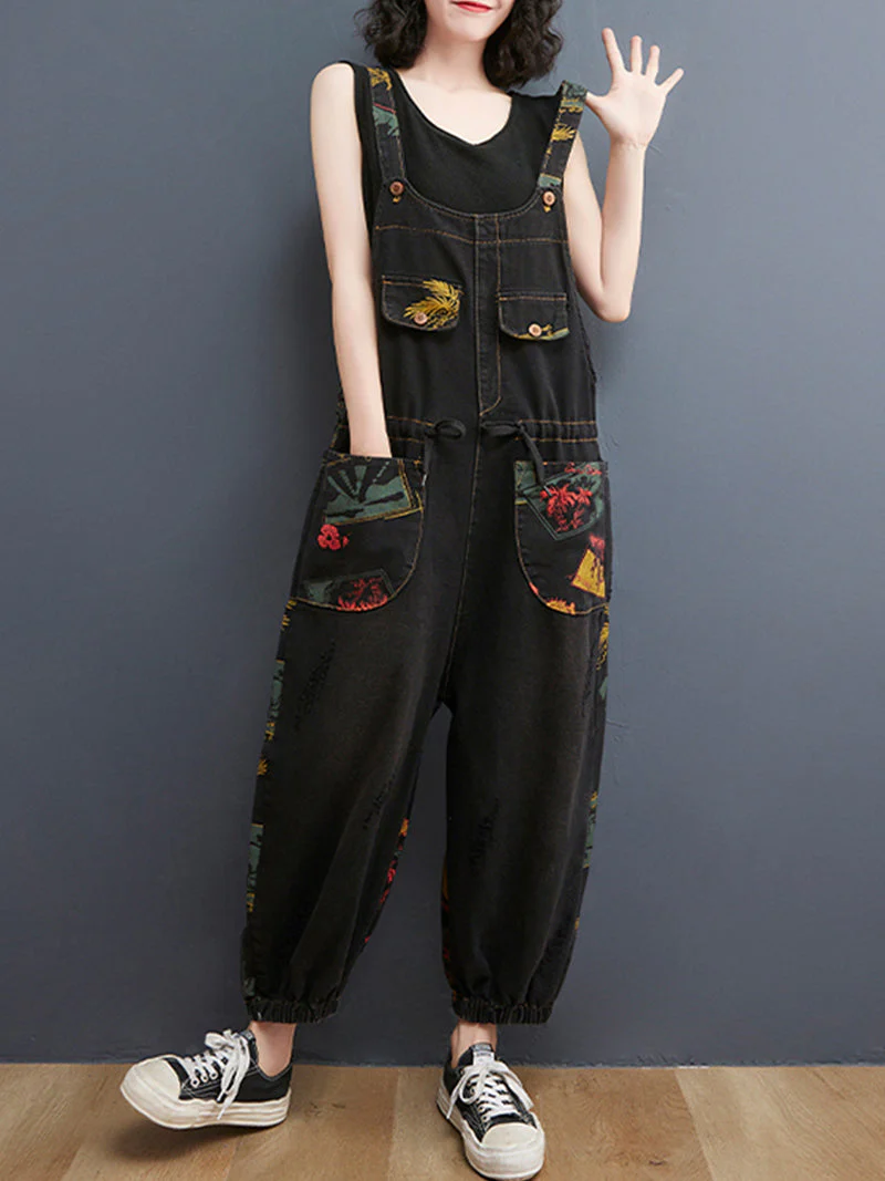 Thunder Of Desire Denim Overall Dungarees - Image 8