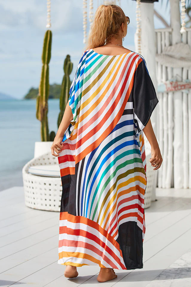 Tie Dye Cover Up Dress (18 Colors) - Image 16