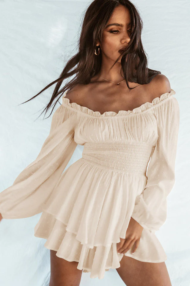 Tiered Swing Skater Romper - Image 36
