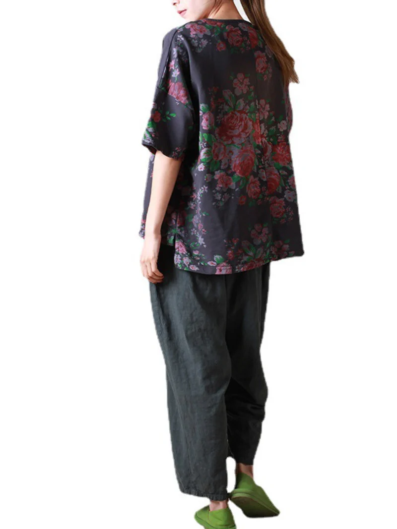 Comfortable for Everyday Wear Round Neck Tops - Image 2