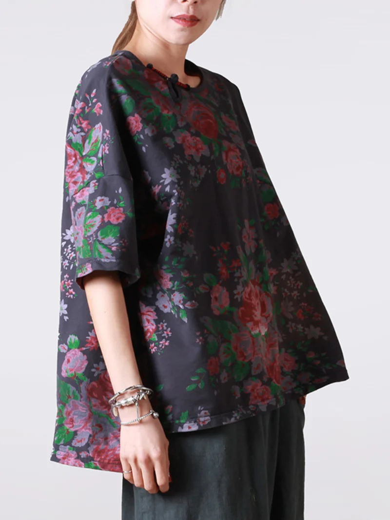 Comfortable for Everyday Wear Round Neck Tops - Image 3