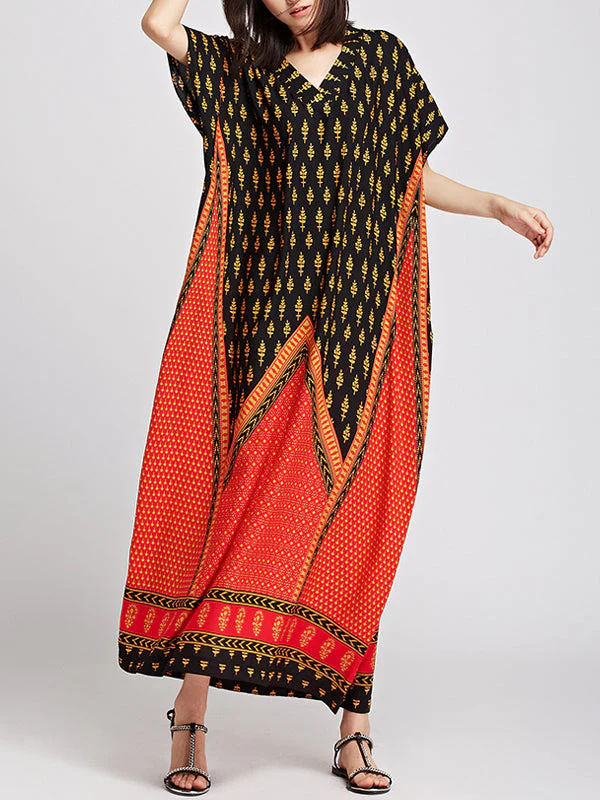 Tribal Art Maxi Dress - Image 5
