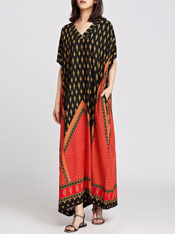 Tribal Art Maxi Dress - Image 6
