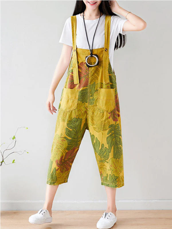 Tropical Jungle Overall Dungarees - Image 3
