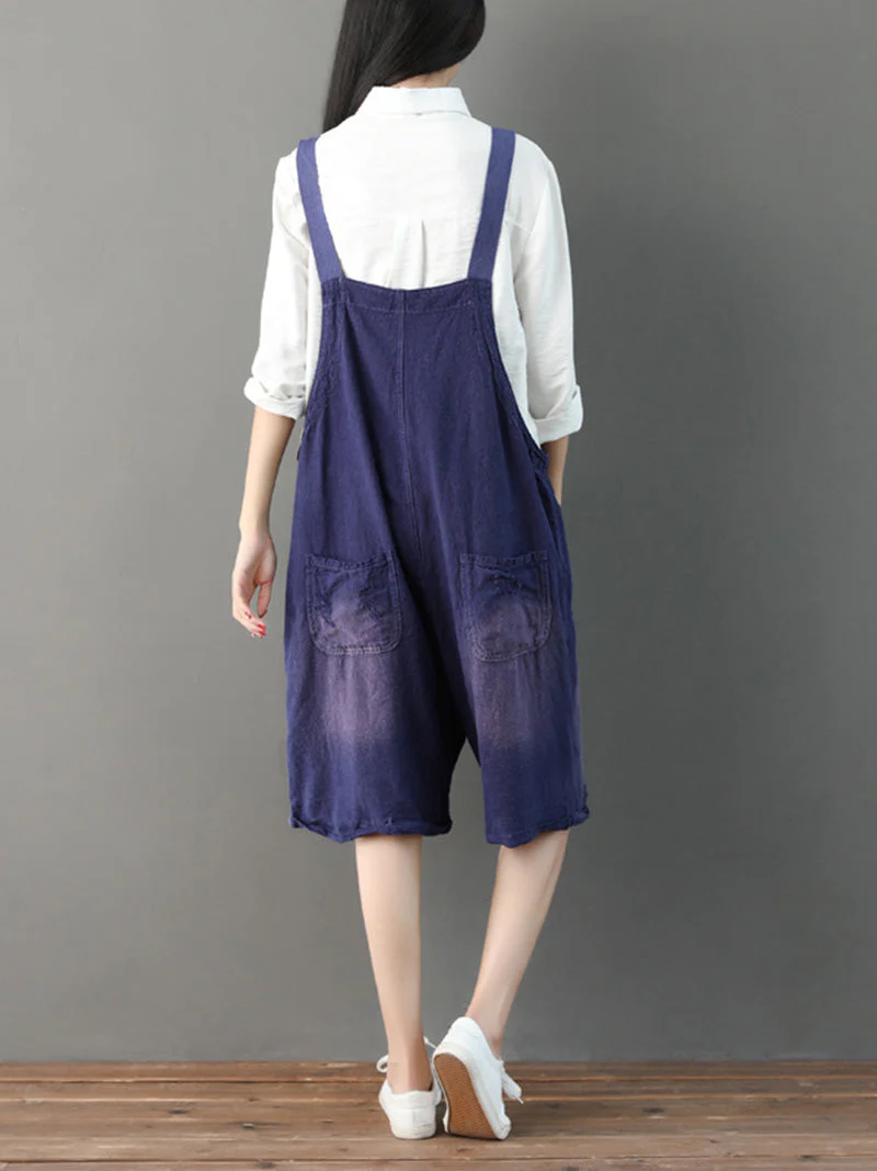 True Feelings of Colors Cotton Romper Overall Dungarees - Image 4