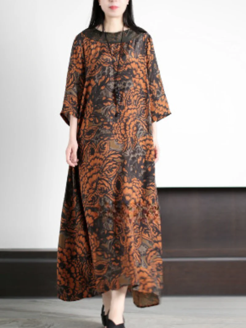True Friendship Round Neck A-line Dress - Image 2