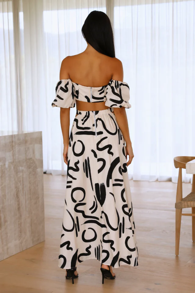 Utopia Crop Tops & Skirt Set - Image 2