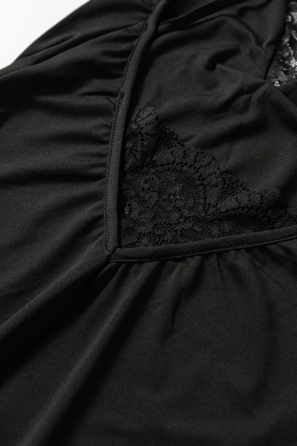 Valentine Day Black Lace With Desire Babydoll Set - Image 13