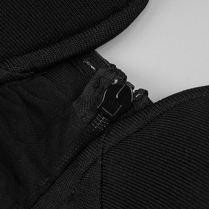 ESYVE Hollow Out STRAPS Mini Dress - Image 7