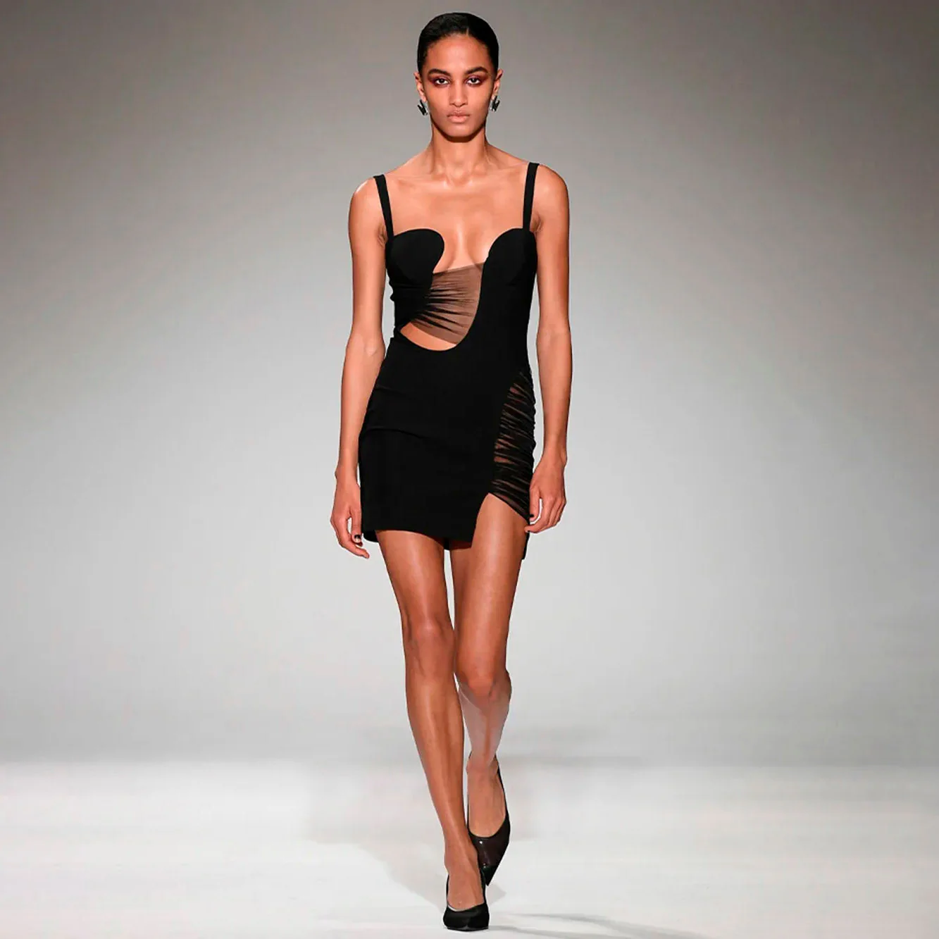 ESYVE Hollow Out STRAPS Mini Dress - Image 8