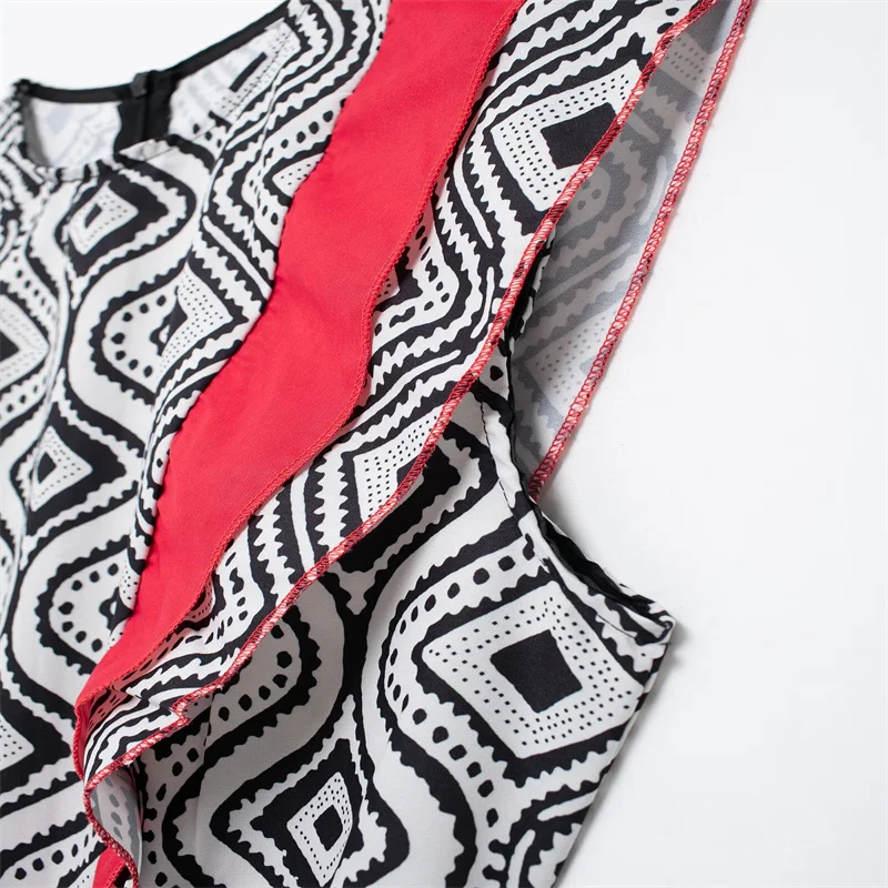 PRINTED FLY SleeveS MAXI Dress - Image 10