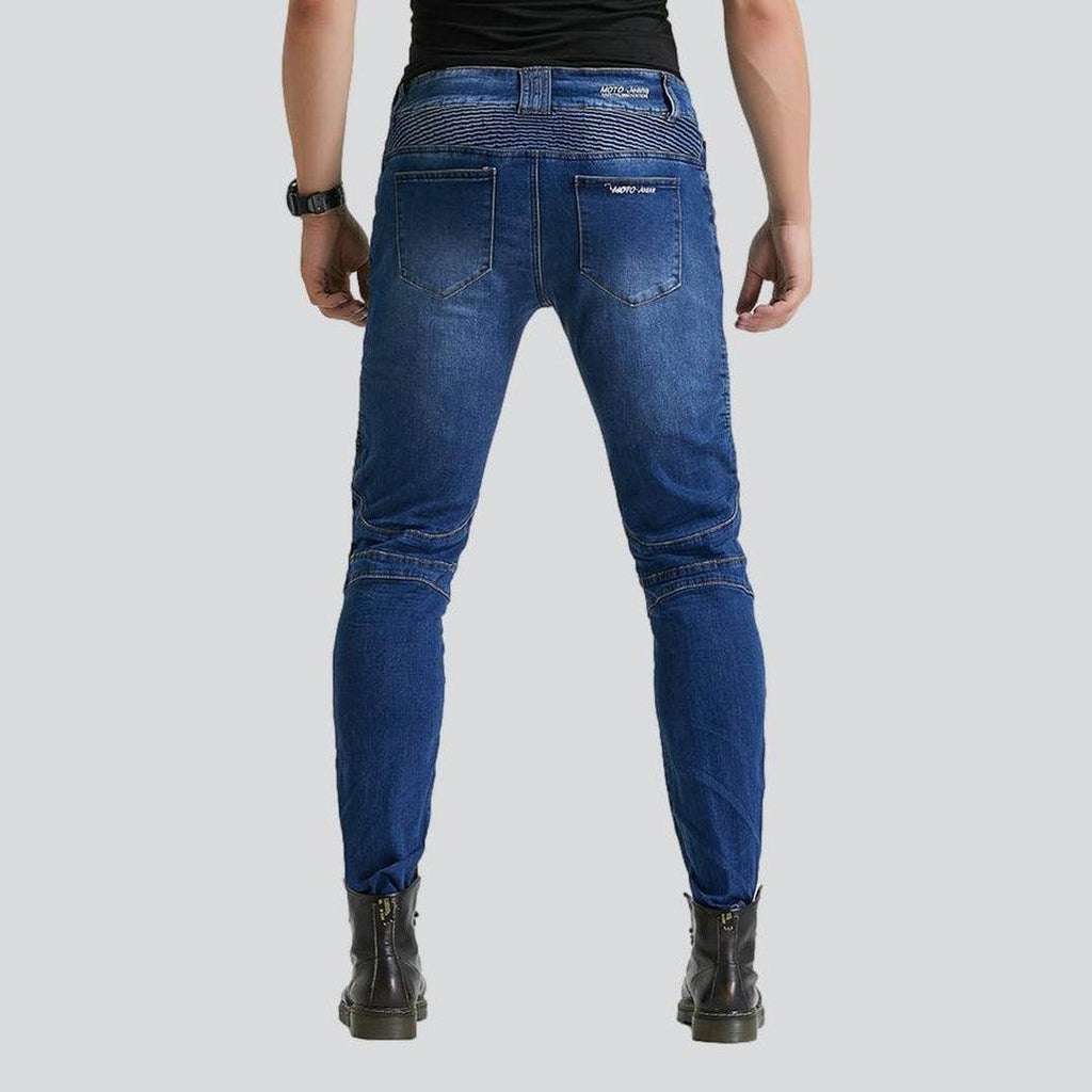 Waterproof men's biker jeans - Image 8