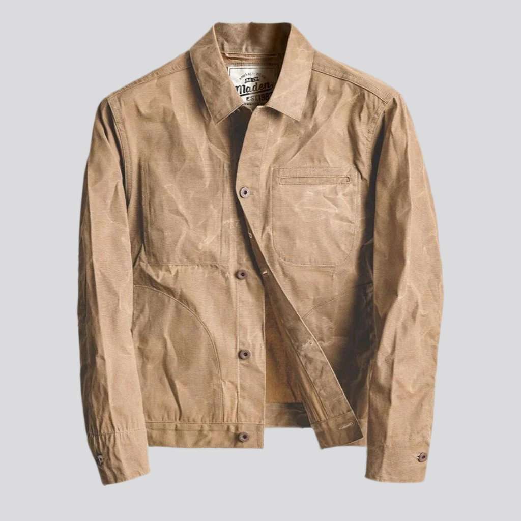 Wax men's jeans jacket - Image 5