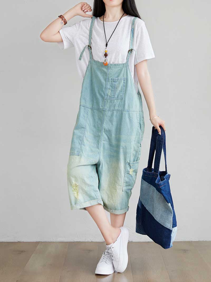 Wear Your Crown Denim Overall Dungarees - Image 3