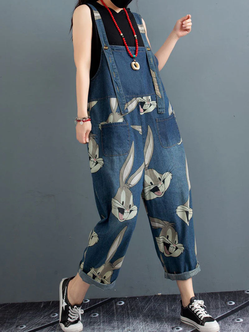 What's Up Bunny Overall Dungarees - Image 2