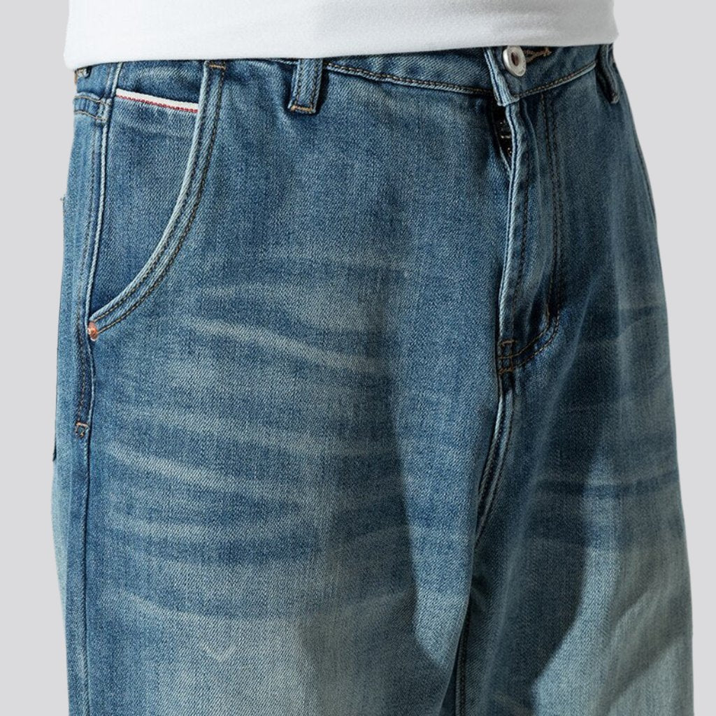 Whiskered men's baggy jeans - Image 6