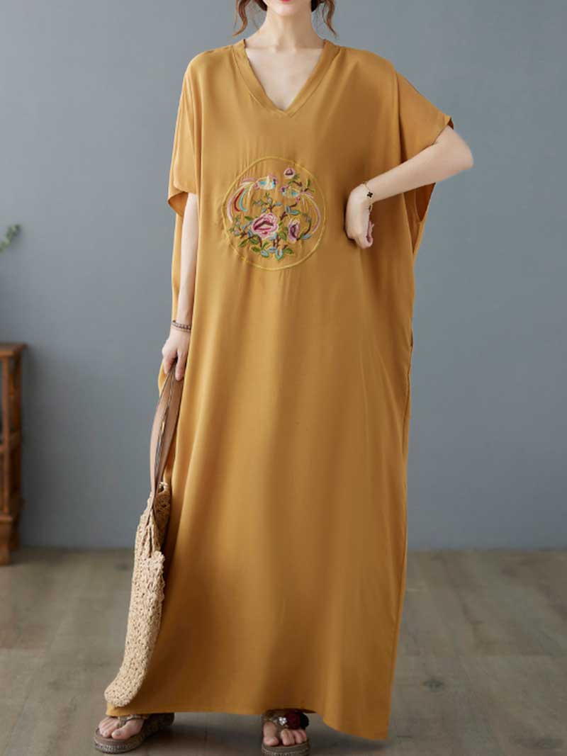 Whisper In Sky Kaftan Dress - Image 8