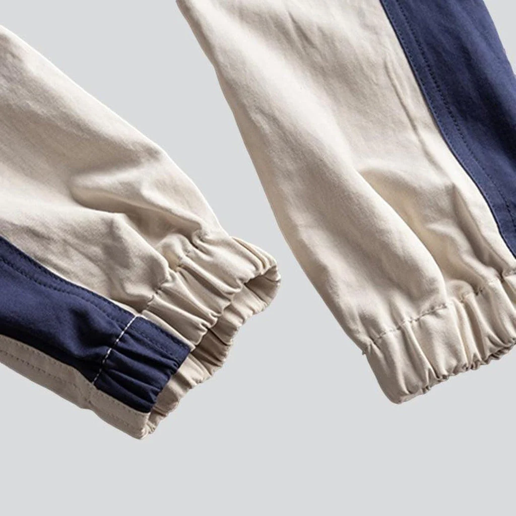 White overall with blue bands - Image 7