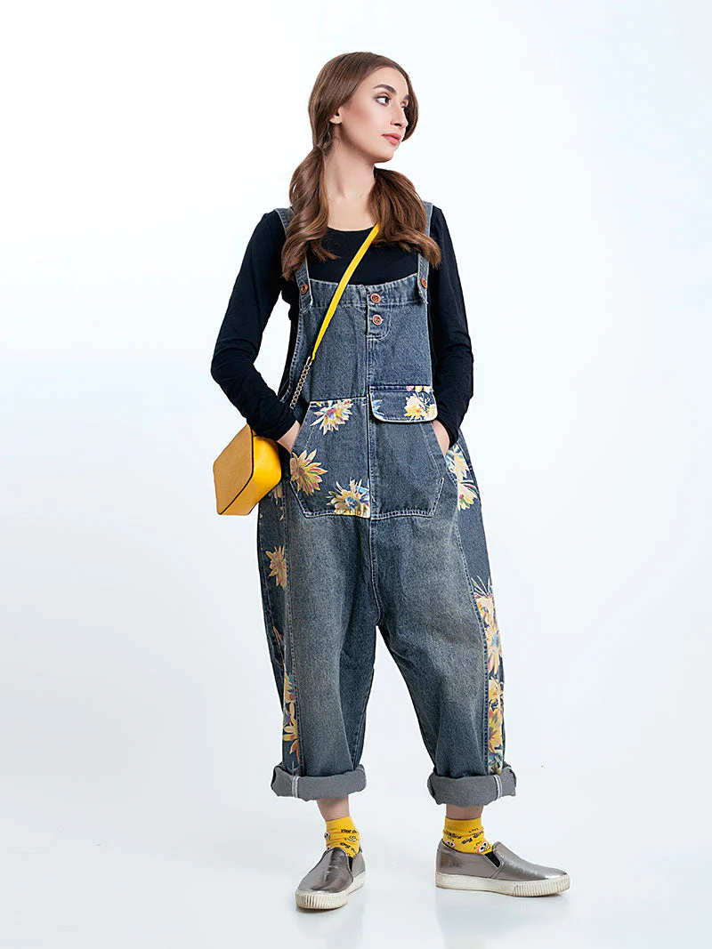 Wildest Dreams Cotton Denim Overalls Dungarees - Image 8