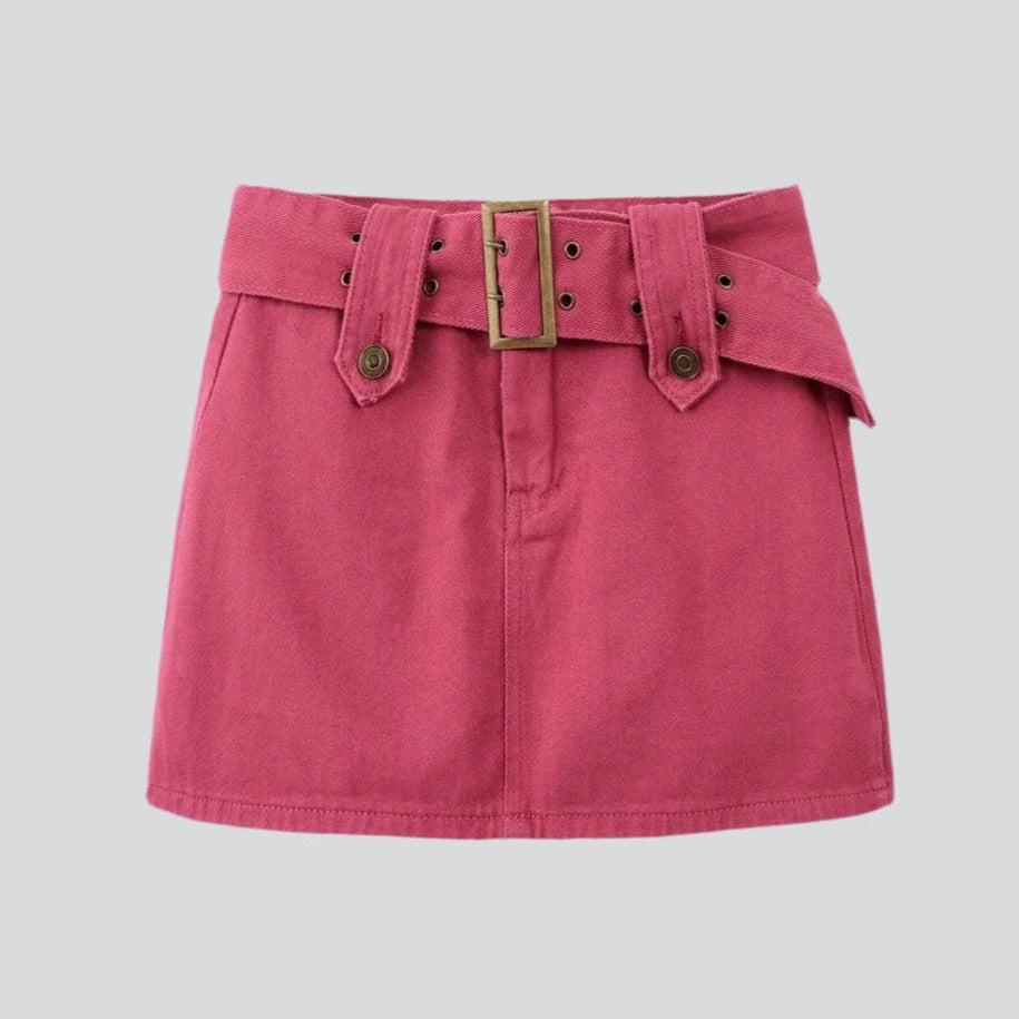Women's denim skirt - Image 5