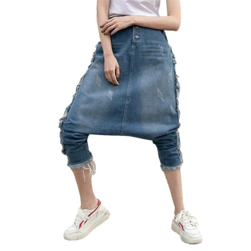 Women's harem denim pants - Image 2