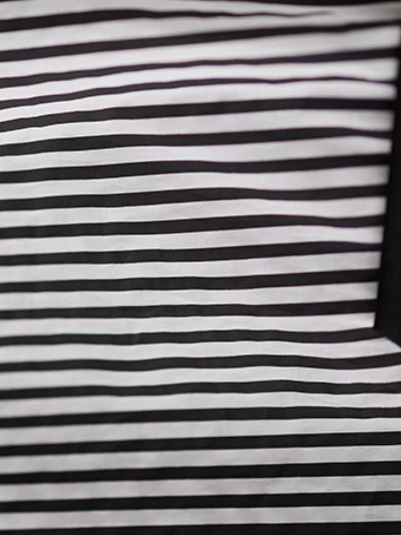 Striped Splicing Fake Two Piece Plus-Size Sweater Top - Image 6