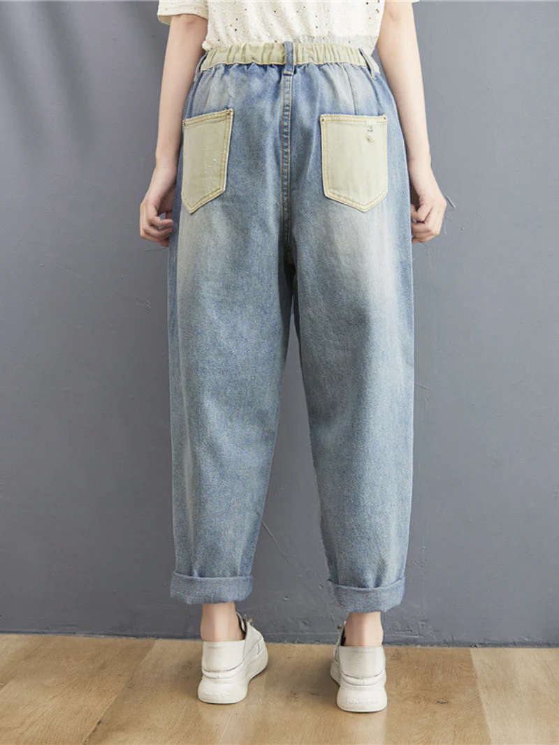 Summer Casual Loose jeans Slim Fit - Image 3