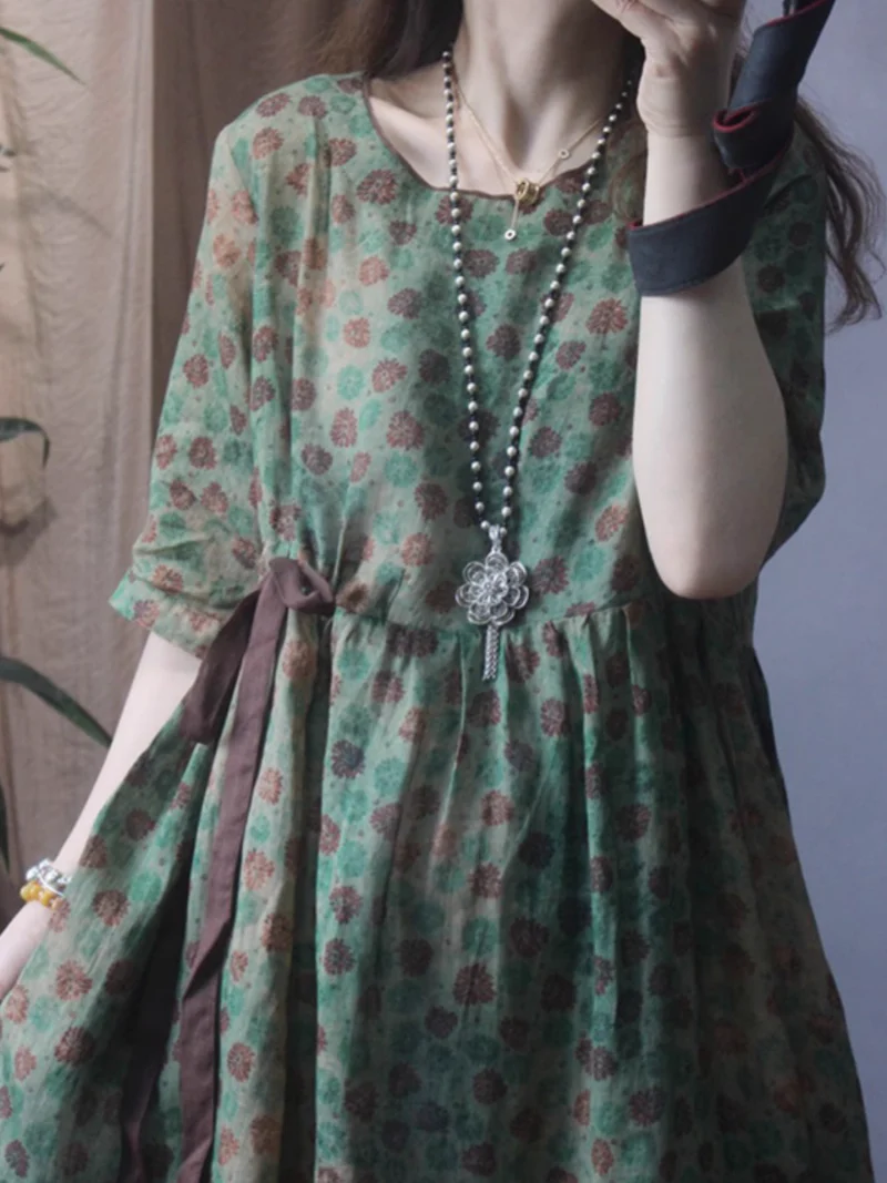 Timeless Appeal printed A-Line Dress - Image 2