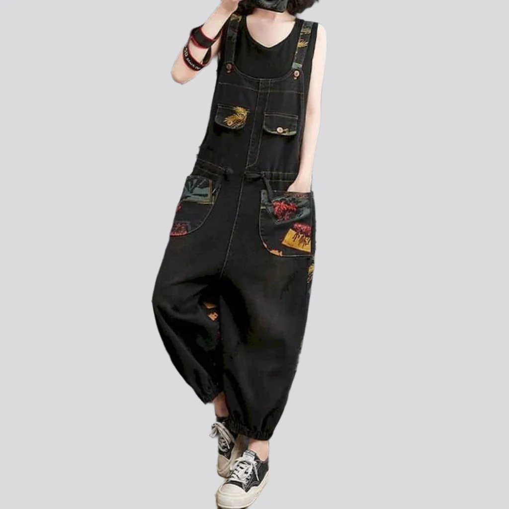 Y2k baggy women's jeans jumpsuit - Image 6
