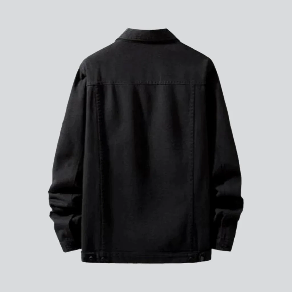 Y2k men's denim jacket - Image 7